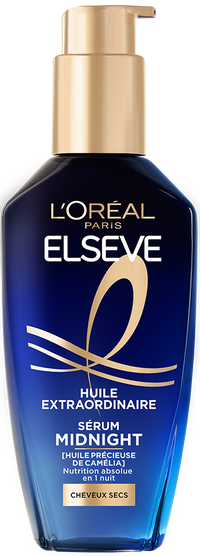 Elseve Extraordinary Oil Midnight Cерум за коса 100мл