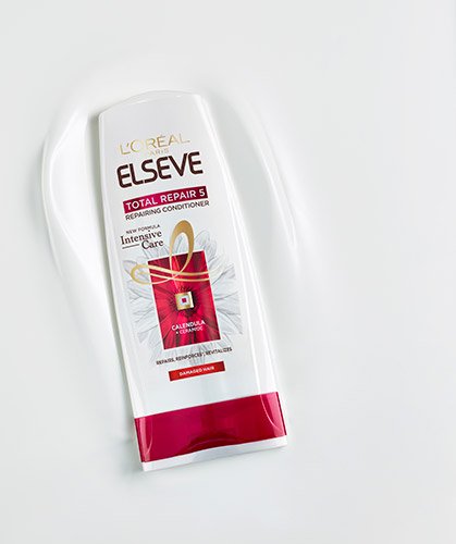 Балсам Elseve Total Repair 5 Продуктово изображение на текстура