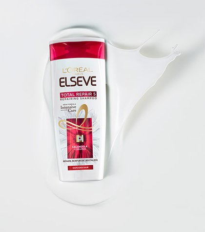 Шампоан Elseve Total Repair 5 Продуктово изображение In Текстура