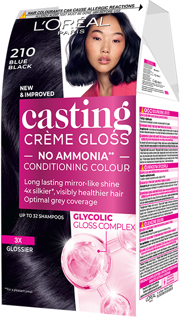 L'Oreal Paris Casting Crème Gloss210 Синьо-чернa