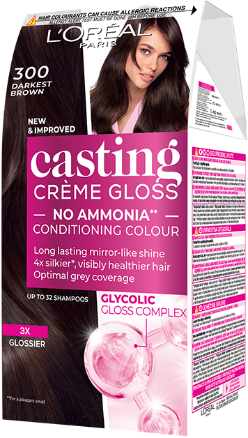 L'Oreal Paris Casting Crème Gloss 300 Тъмнокафяво
