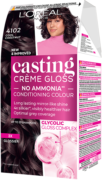 L'Oreal Paris Casting Crème Gloss 4102 Студенокестеняво