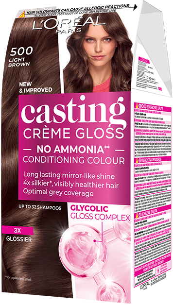 L'Oreal Paris Casting Crème Gloss 500 Светлокафяво
