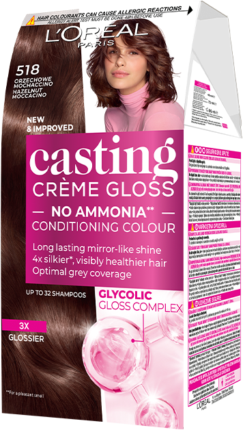 L'Oreal Paris Casting Crème Gloss 518 Лешникова мока