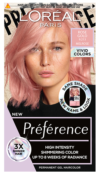 L'Oreal Paris Preference VIVIDS 9.213 Розово злато