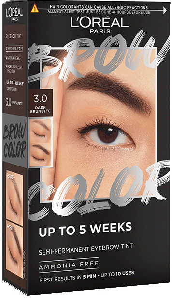 Brow Color Полуперманентна боя за вежди 3.0 Dark Brunette