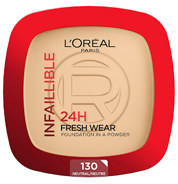 Infaillible 24h Fresh Wear фон дьо тен в пудра 130