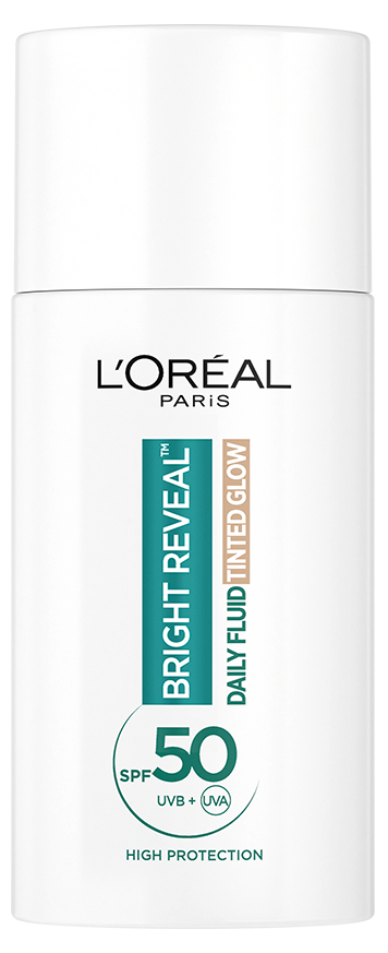 Тониращ Bright Reveal UV Fluid SPF 50+ Light