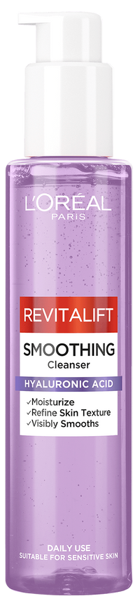 L'Oreal Paris Revitalift Filler хидратиращ гел за почистване на лицето със хиалуронова киселина 150мл